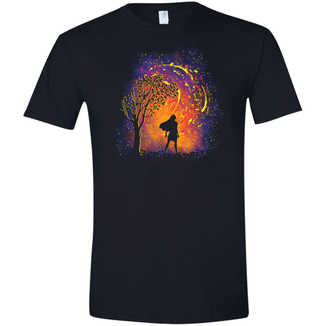 T-Shirts Black / X-Small Colors Of The Wind Men's Semi-Fitted Softstyle