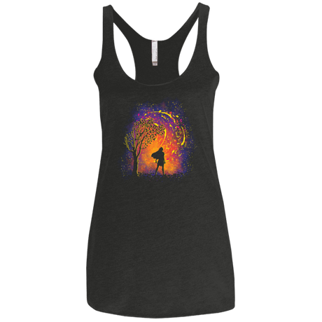 T-Shirts Vintage Black / X-Small Colors Of The Wind Women's Triblend Racerback Tank