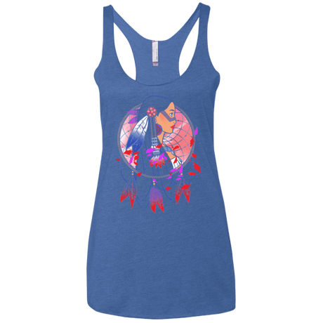 T-Shirts Vintage Royal / X-Small Colors of the Wind Women's Triblend Racerback Tank