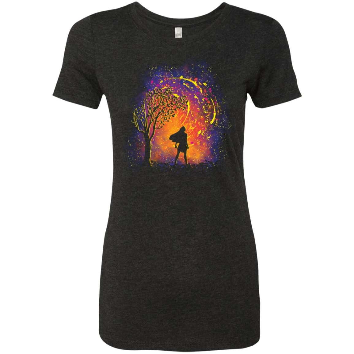 T-Shirts Vintage Black / S Colors Of The Wind Women's Triblend T-Shirt