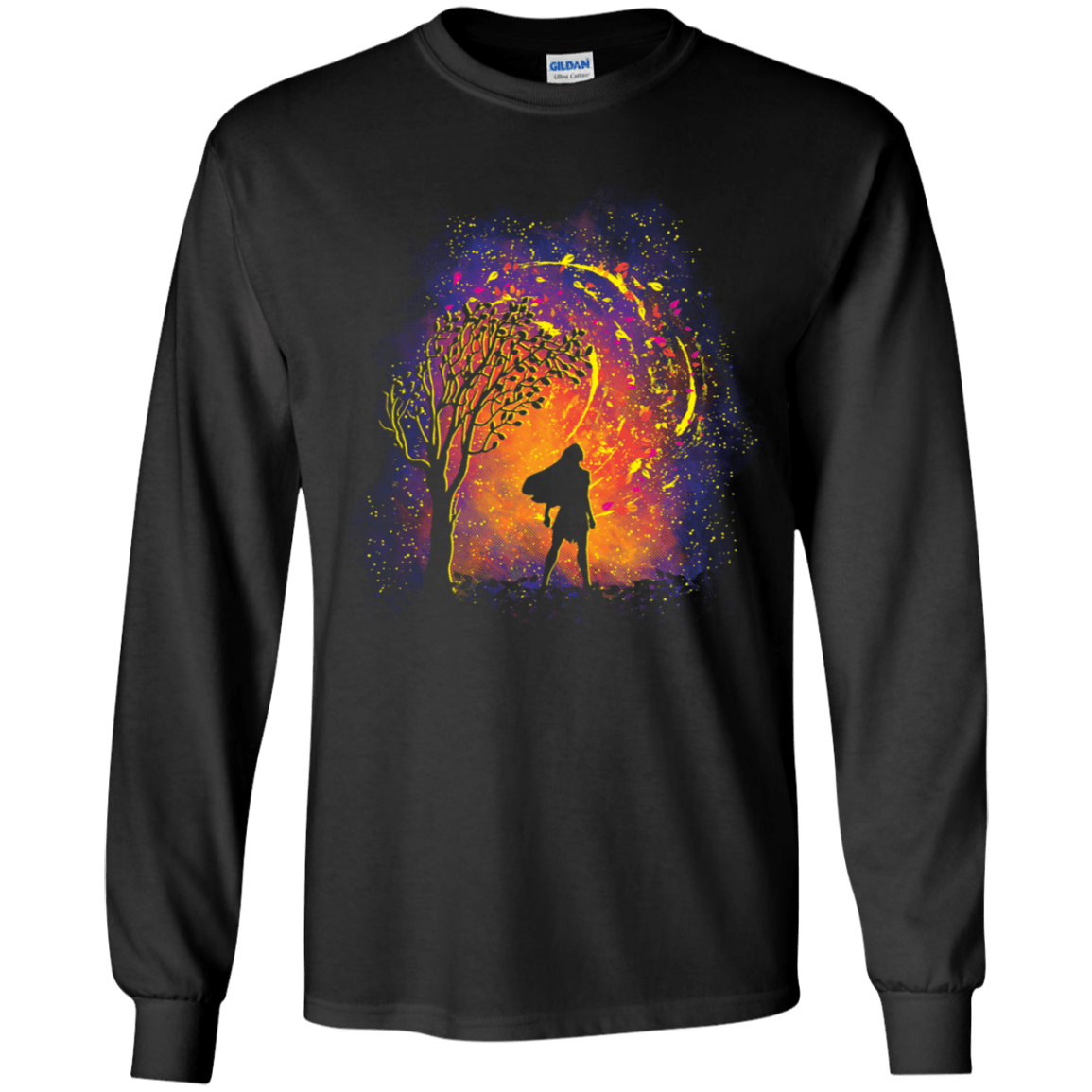 T-Shirts Black / YS Colors Of The Wind Youth Long Sleeve T-Shirt
