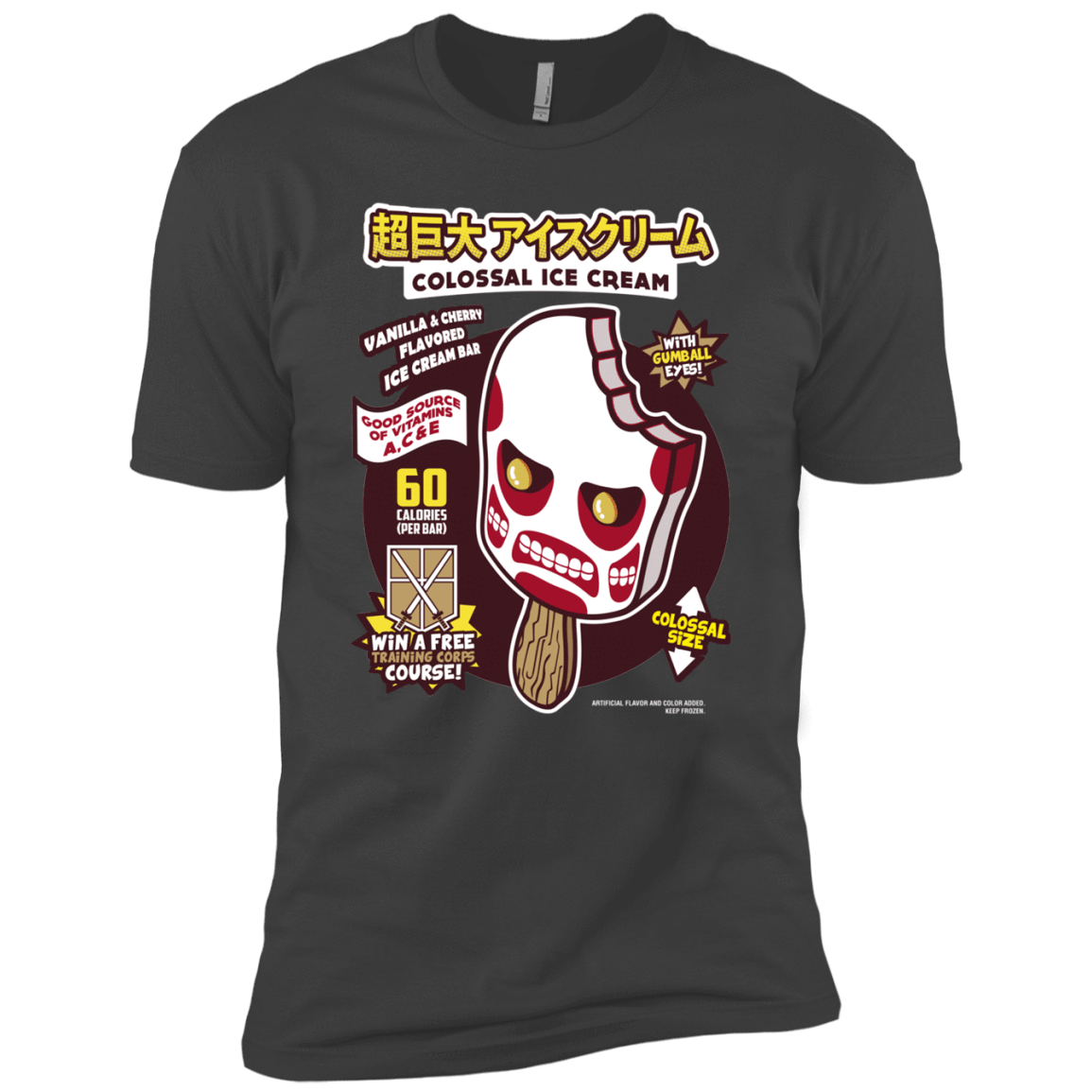 T-Shirts Heavy Metal / YXS Colossal Ice Cream Boys Premium T-Shirt