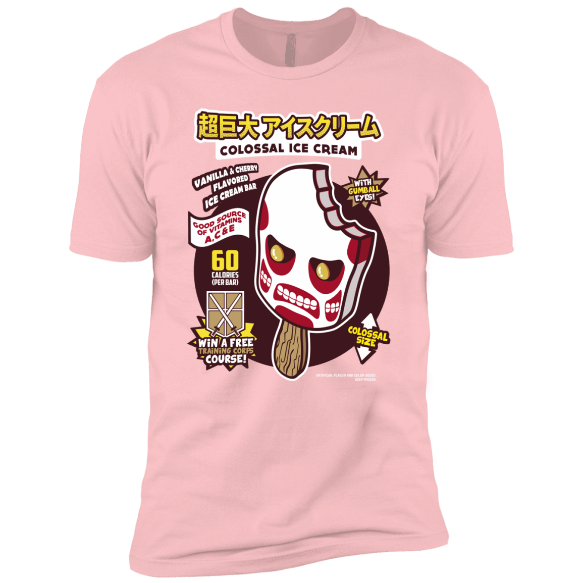 T-Shirts Light Pink / YXS Colossal Ice Cream Boys Premium T-Shirt