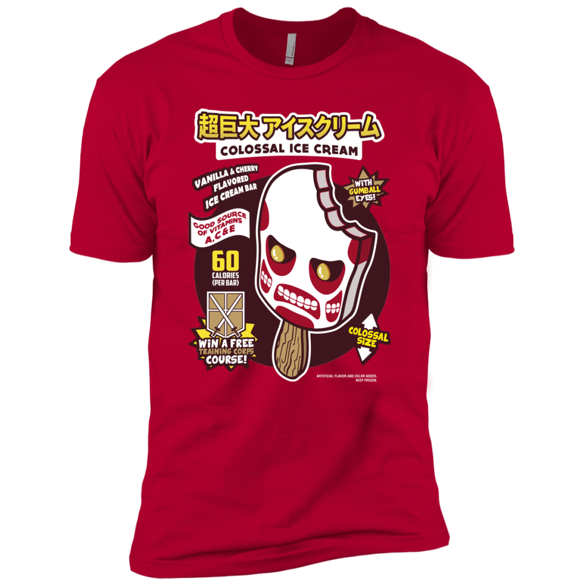T-Shirts Red / YXS Colossal Ice Cream Boys Premium T-Shirt