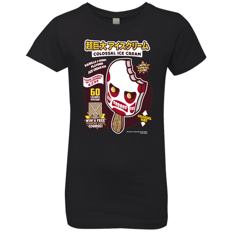 T-Shirts Black / YXS Colossal Ice Cream Girls Premium T-Shirt