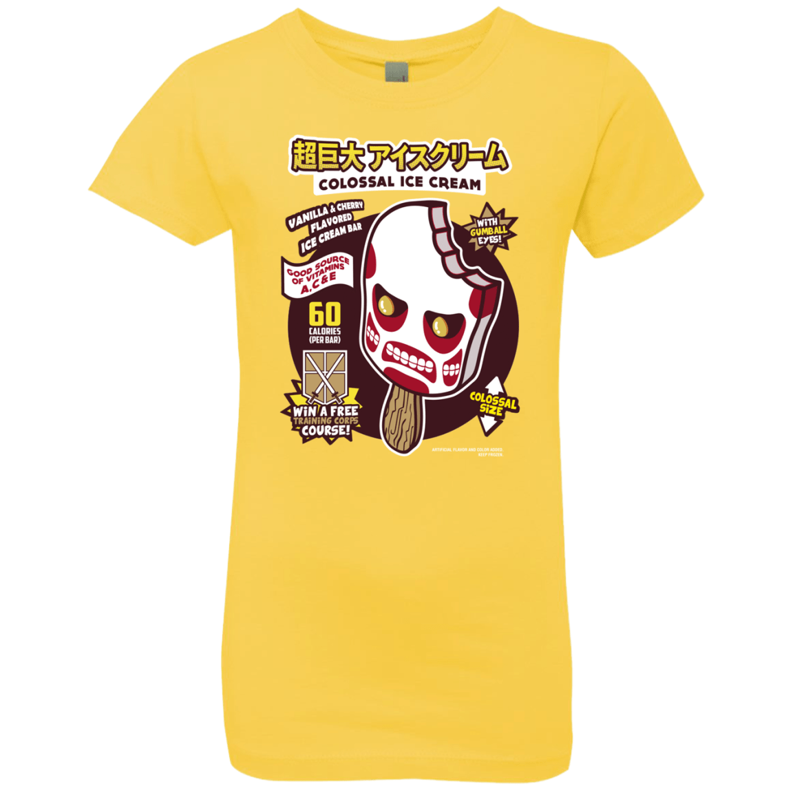 Colossal Ice Cream Girls Premium T-Shirt