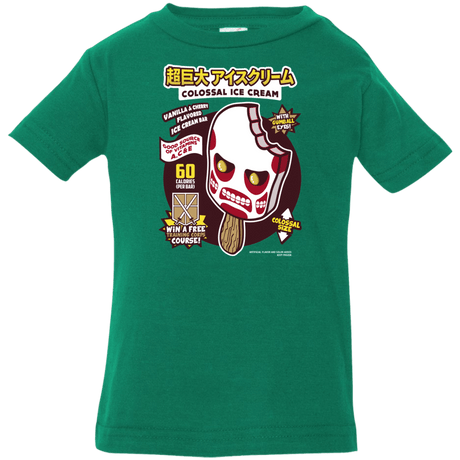T-Shirts Kelly / 6 Months Colossal Ice Cream Infant Premium T-Shirt