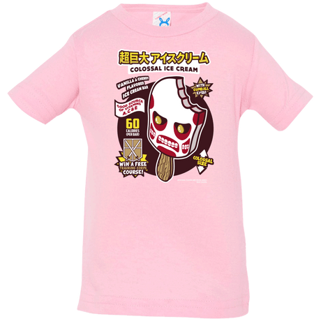 T-Shirts Pink / 6 Months Colossal Ice Cream Infant Premium T-Shirt