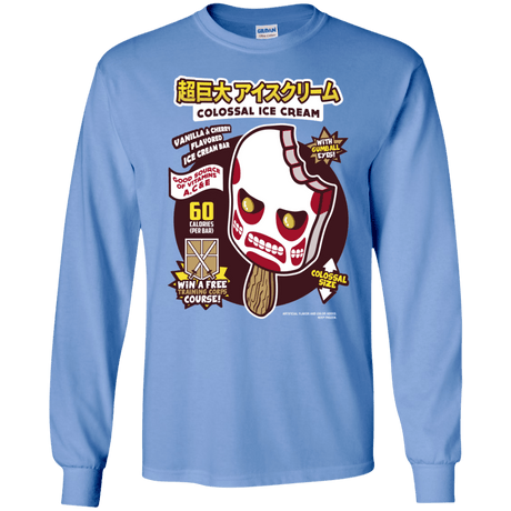 T-Shirts Carolina Blue / S Colossal Ice Cream Men's Long Sleeve T-Shirt