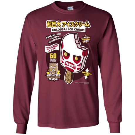 Colossal Ice Cream Men's Long Sleeve T-Shirt