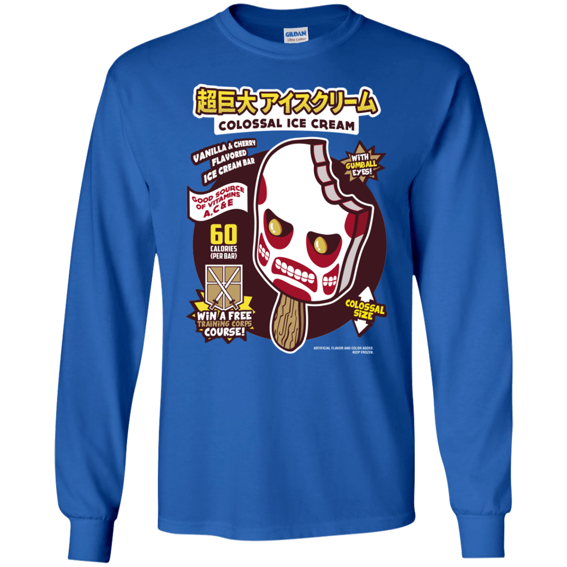 Colossal Ice Cream Men's Long Sleeve T-Shirt