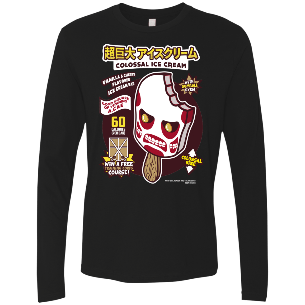 Colossal Ice Cream Men's Premium Long Sleeve