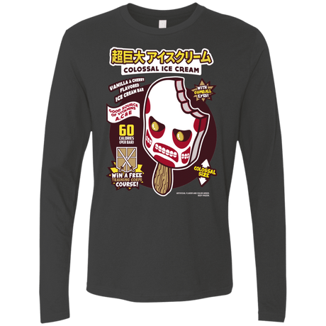 T-Shirts Heavy Metal / S Colossal Ice Cream Men's Premium Long Sleeve