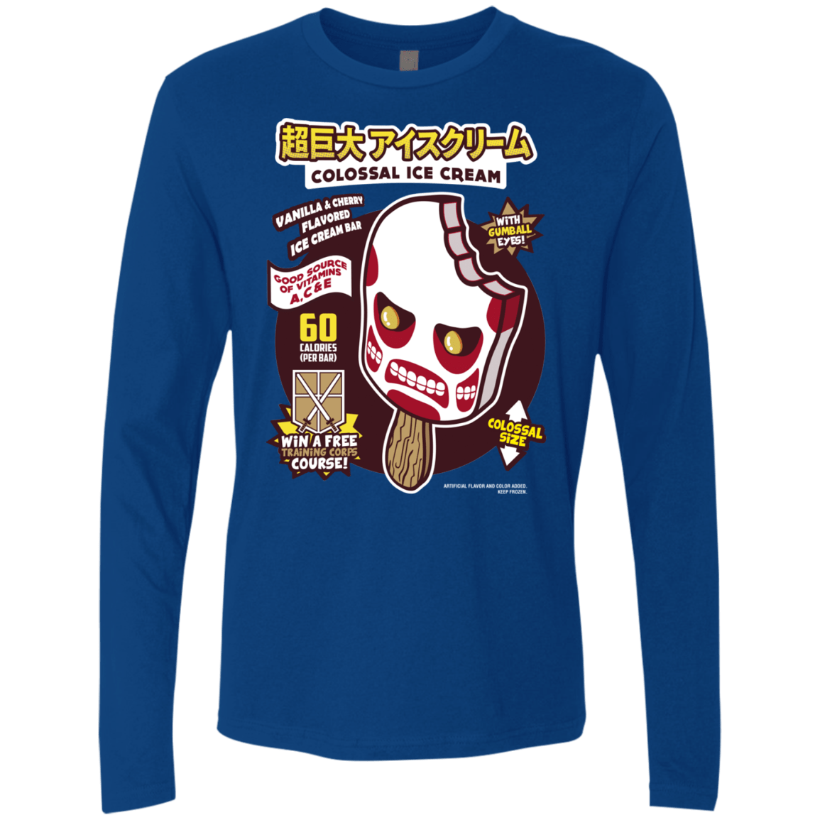 Colossal Ice Cream Men's Premium Long Sleeve