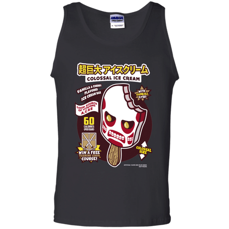 T-Shirts Black / S Colossal Ice Cream Men's Tank Top