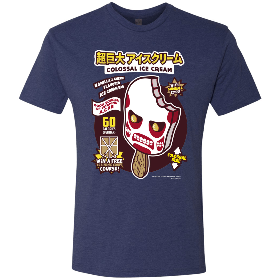 Colossal Ice Cream Men's Triblend T-Shirt