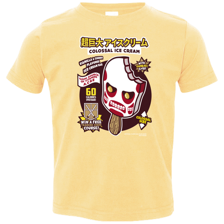 T-Shirts Butter / 2T Colossal Ice Cream Toddler Premium T-Shirt