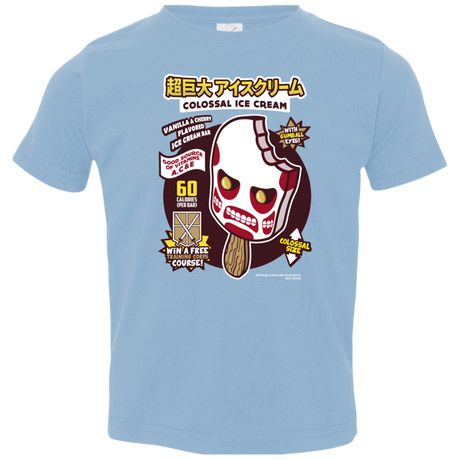 T-Shirts Light Blue / 2T Colossal Ice Cream Toddler Premium T-Shirt