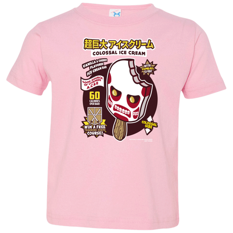 T-Shirts Pink / 2T Colossal Ice Cream Toddler Premium T-Shirt