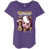 T-Shirts Purple Rush / X-Small Colossal Ice Cream Triblend Dolman Sleeve