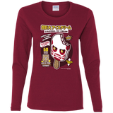 T-Shirts Cardinal / S Colossal Ice Cream Women's Long Sleeve T-Shirt