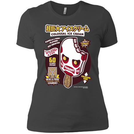T-Shirts Heavy Metal / X-Small Colossal Ice Cream Women's Premium T-Shirt