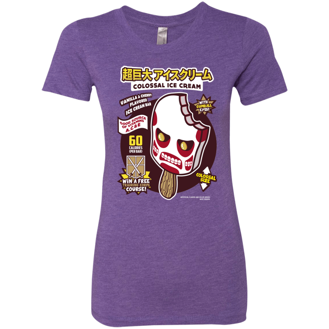 Colossal Ice Cream Women's Triblend T-Shirt