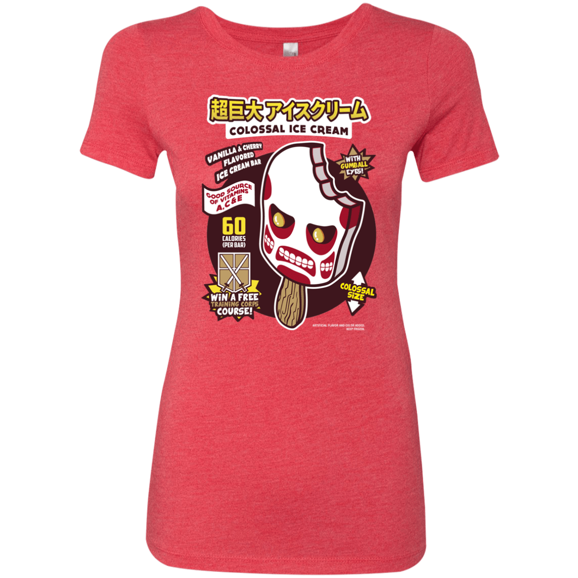 Colossal Ice Cream Women's Triblend T-Shirt