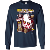 T-Shirts Navy / YS Colossal Ice Cream Youth Long Sleeve T-Shirt
