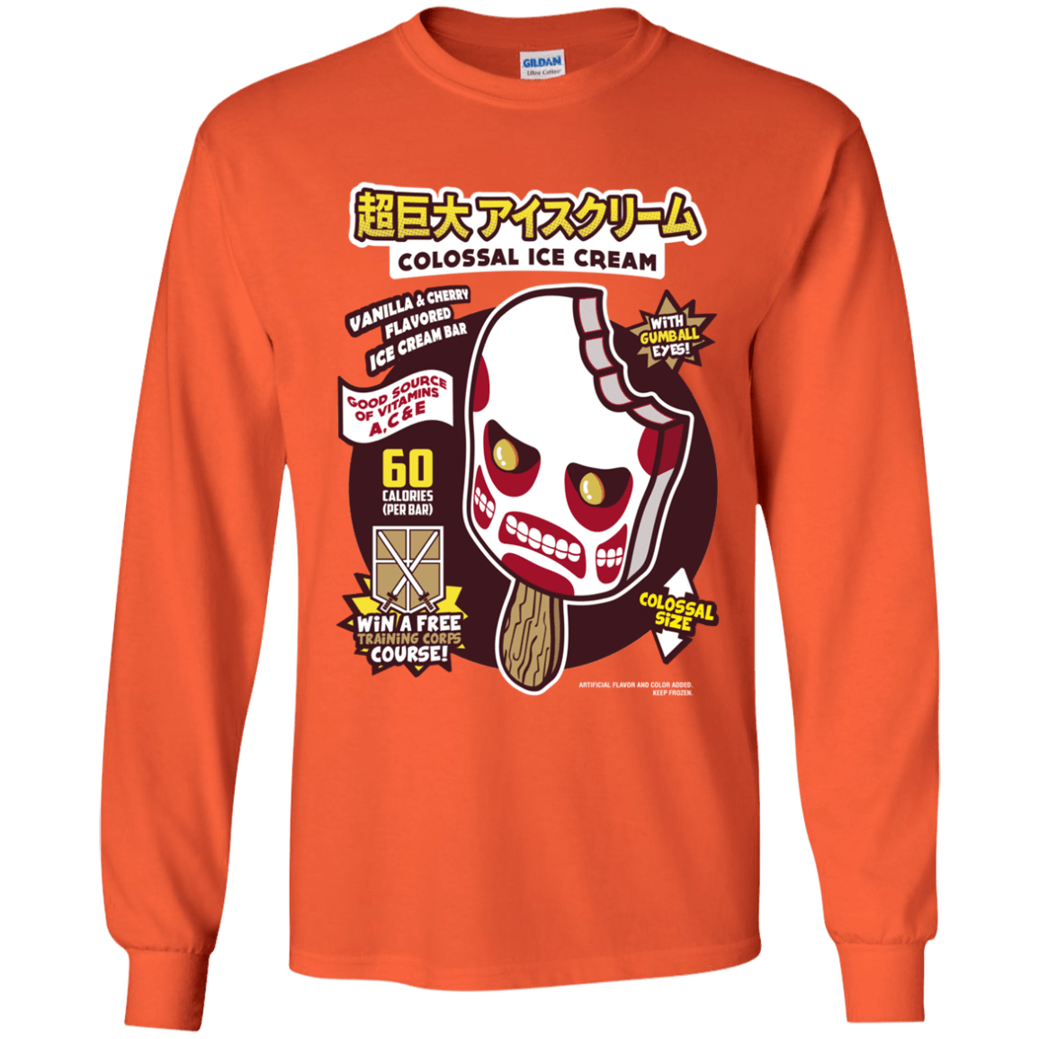 Colossal Ice Cream Youth Long Sleeve T-Shirt