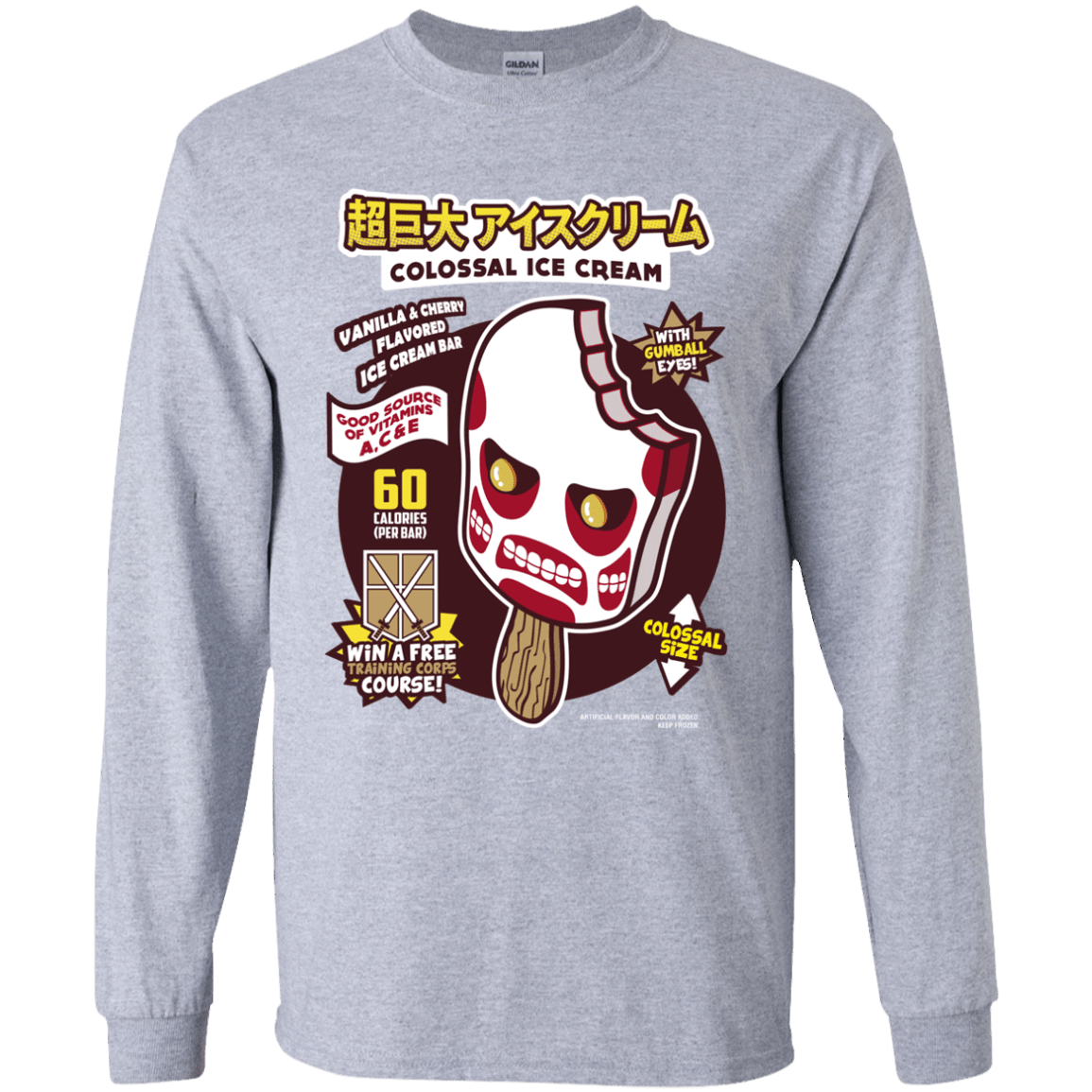 Colossal Ice Cream Youth Long Sleeve T-Shirt