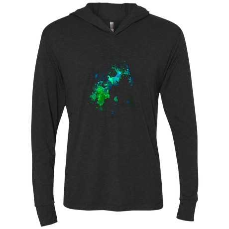 T-Shirts Vintage Black / X-Small COLOSSUS ART Triblend Long Sleeve Hoodie Tee