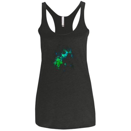 T-Shirts Vintage Black / X-Small COLOSSUS ART Women's Triblend Racerback Tank