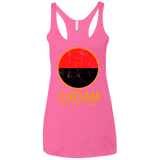 T-Shirts Vintage Pink / X-Small Combine Women's Triblend Racerback Tank