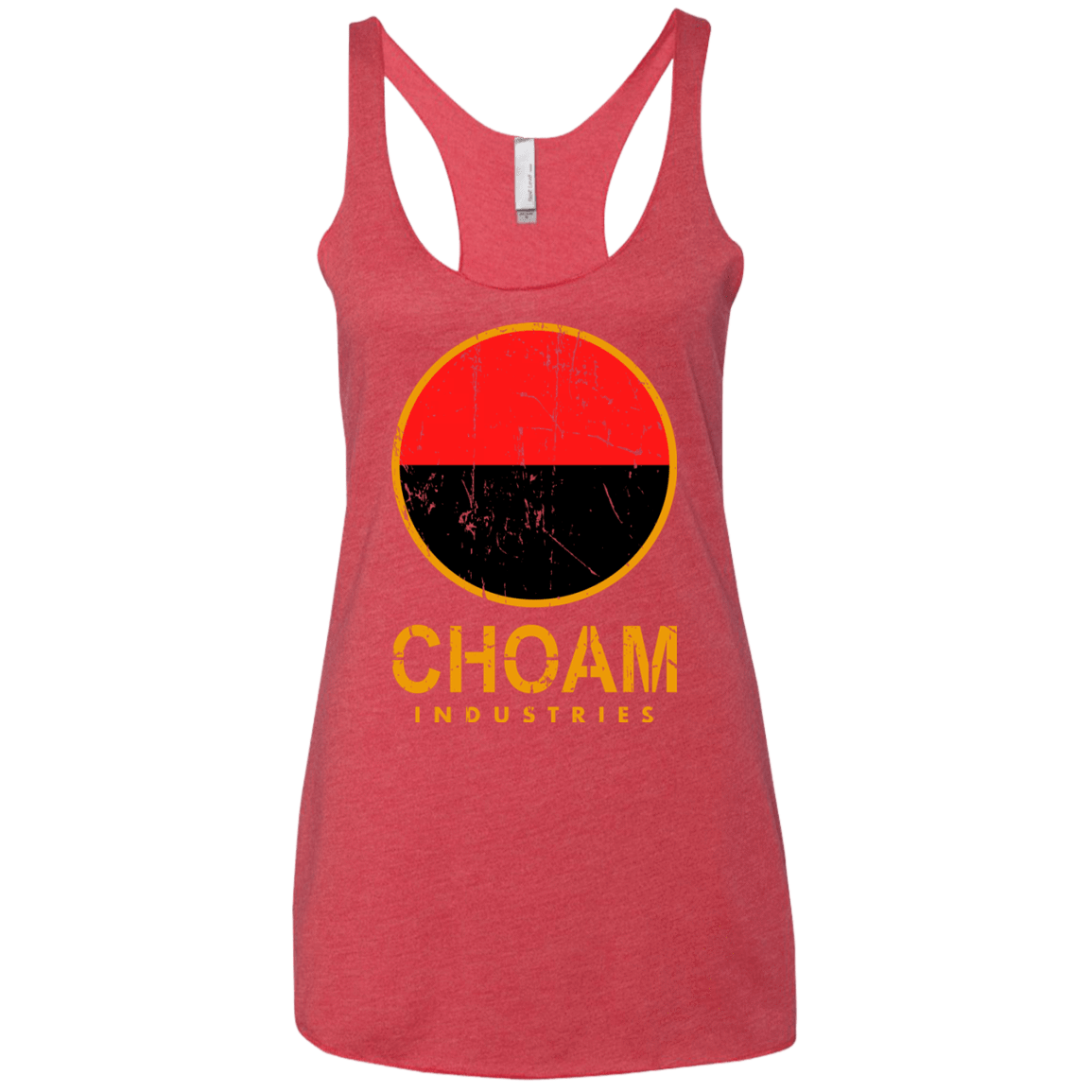 T-Shirts Vintage Red / X-Small Combine Women's Triblend Racerback Tank