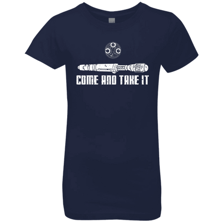 T-Shirts Midnight Navy / YXS Come and Take it Girls Premium T-Shirt
