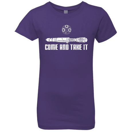 T-Shirts Purple Rush / YXS Come and Take it Girls Premium T-Shirt