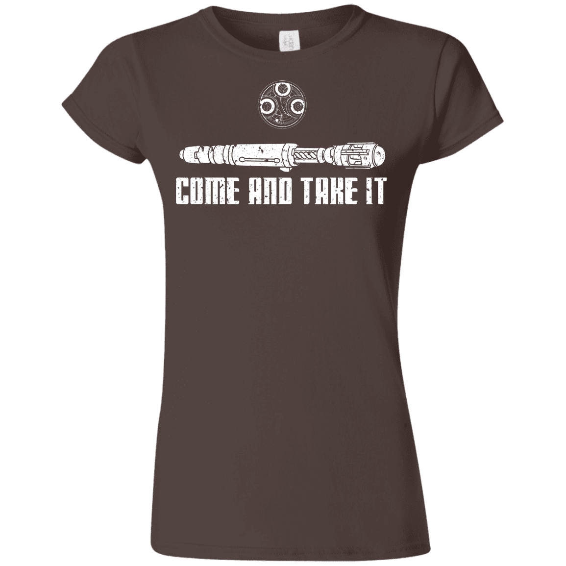 T-Shirts Dark Chocolate / S Come and Take it Junior Slimmer-Fit T-Shirt