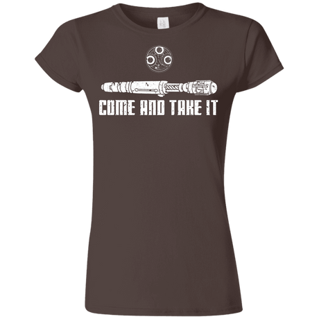 T-Shirts Dark Chocolate / S Come and Take it Junior Slimmer-Fit T-Shirt