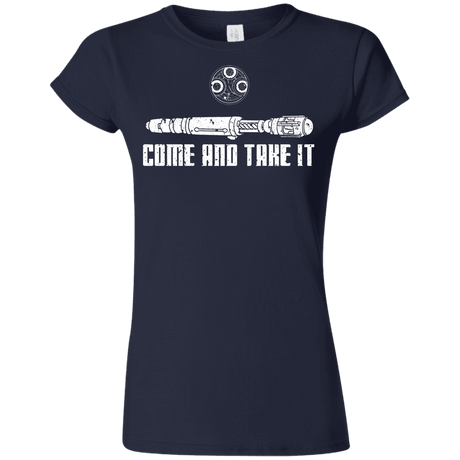 T-Shirts Navy / S Come and Take it Junior Slimmer-Fit T-Shirt