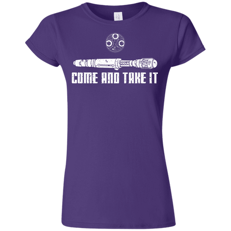 T-Shirts Purple / S Come and Take it Junior Slimmer-Fit T-Shirt