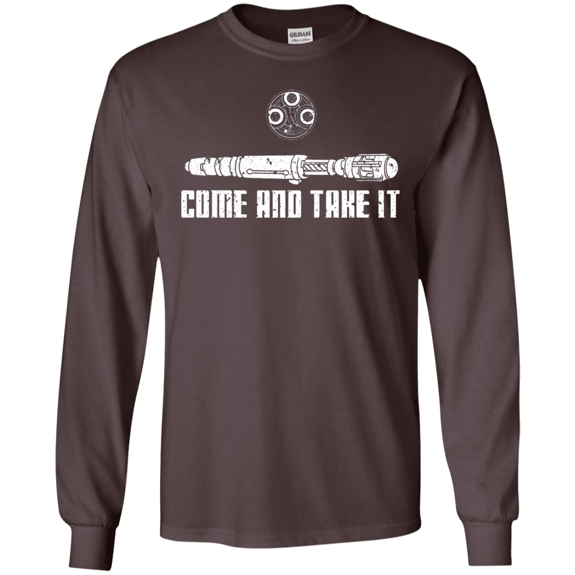 T-Shirts Dark Chocolate / S Come and Take it Men's Long Sleeve T-Shirt