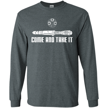 T-Shirts Dark Heather / S Come and Take it Men's Long Sleeve T-Shirt
