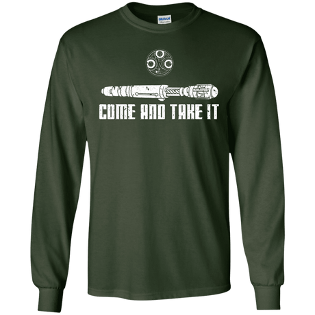 T-Shirts Forest Green / S Come and Take it Men's Long Sleeve T-Shirt