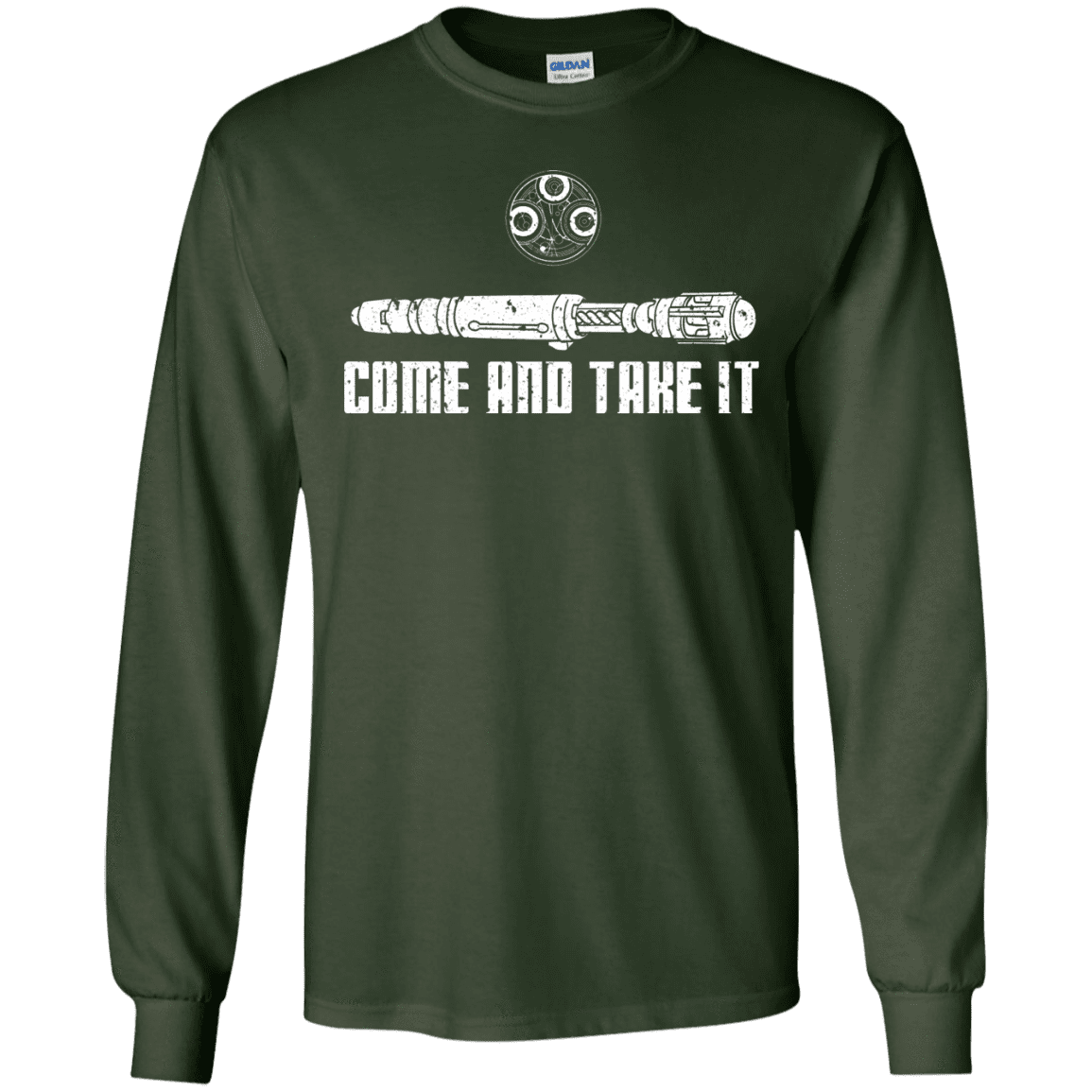 T-Shirts Forest Green / S Come and Take it Men's Long Sleeve T-Shirt