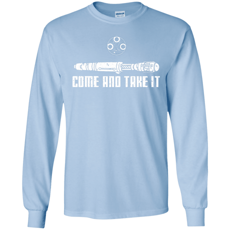 T-Shirts Light Blue / S Come and Take it Men's Long Sleeve T-Shirt