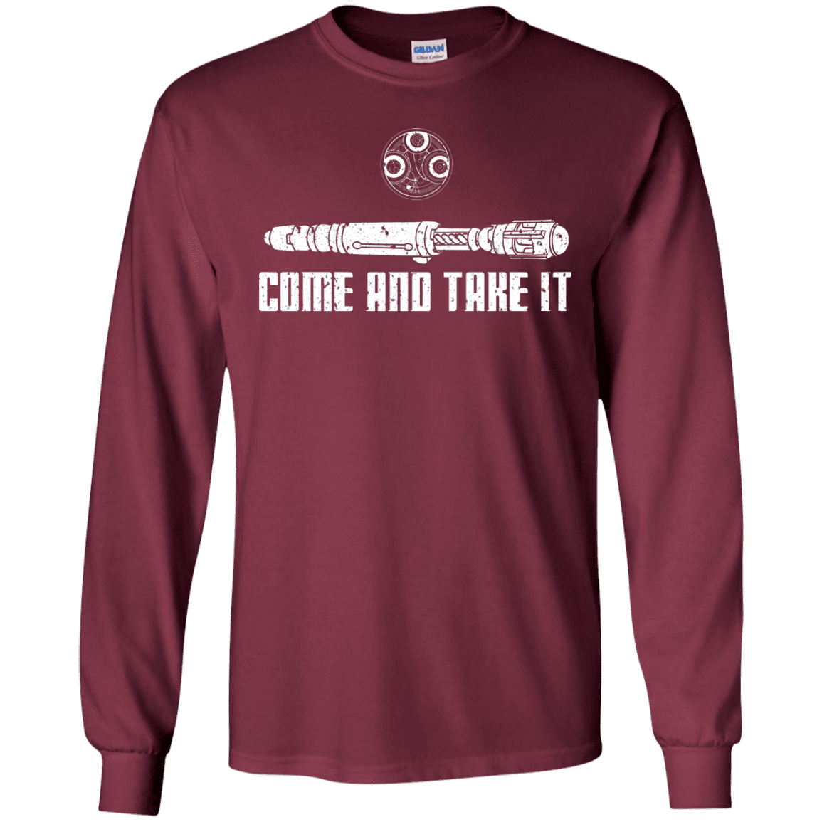 T-Shirts Maroon / S Come and Take it Men's Long Sleeve T-Shirt