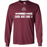 T-Shirts Maroon / S Come and Take it Men's Long Sleeve T-Shirt