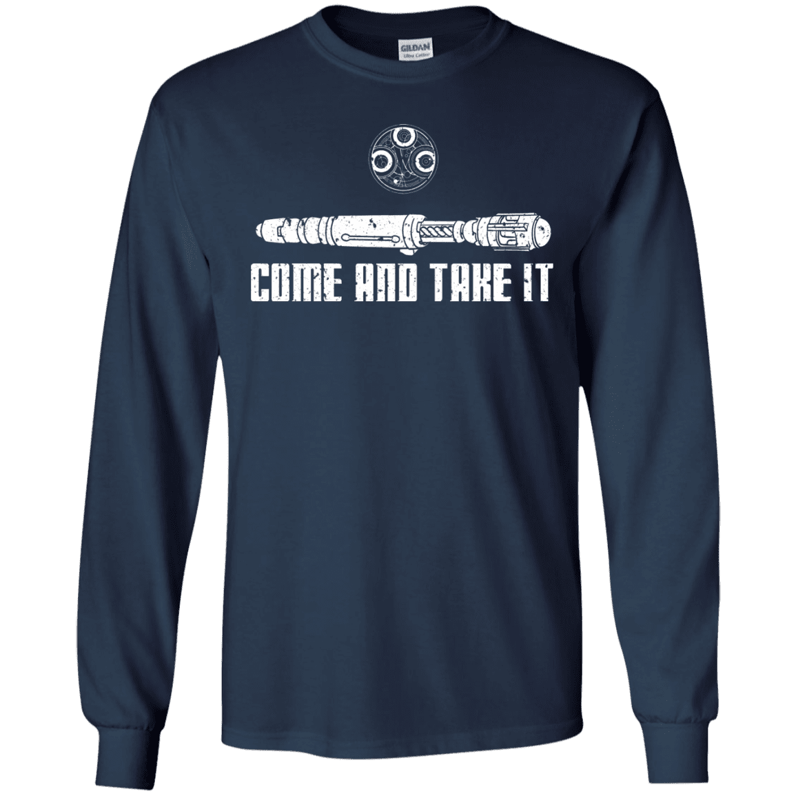 T-Shirts Navy / S Come and Take it Men's Long Sleeve T-Shirt