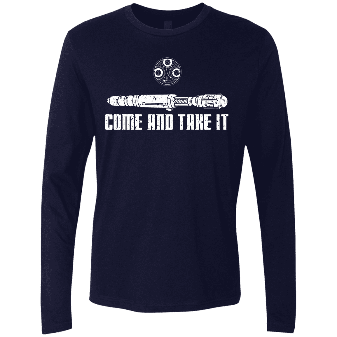 T-Shirts Midnight Navy / S Come and Take it Men's Premium Long Sleeve